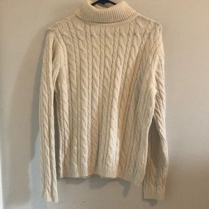 White Talbots long sleeve turtleneck